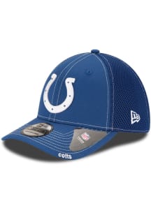 New Era Indianapolis Colts Mens Blue Team Neo 39THIRTY Flex Hat