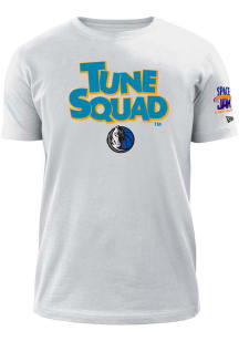 New Era Dallas Mavericks Blue Tune Squad Short Sleeve T Shirt