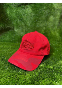 New Era Kansas City Chiefs KC Chiefs Tonal Color Camo Casual Classic Adjustable Hat - Red