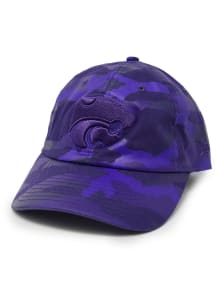 New Era K-State Wildcats Kansas State Wildcats Tonal Purple Camo Casual Classic Adjustable Hat -..
