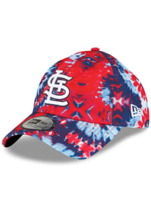 New Era St Louis Cardinals ST. Louis Cardinals 3-Tone Tie Dye Casual Classic Adjustable Hat - Bl..