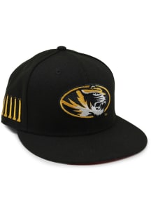 New Era Missouri Tigers Mens Black Missouri Tigers Black Landmark 59FIFTY Fitted Hat