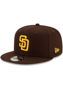 New Era San Diego Padres Brown Basic 9FIFTY Mens Snapback Hat