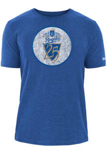 New Era Kansas City Royals Blue BI-BLEND Short Sleeve T Shirt
