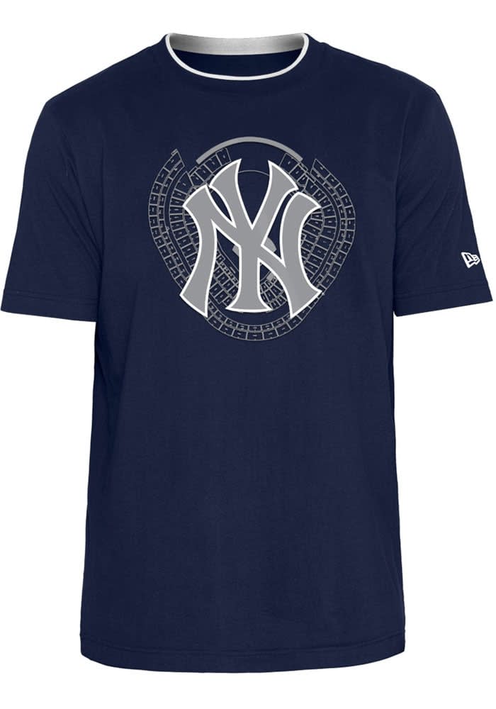 Nike New York Yankees Navy Blue Wordmark Short Sleeve T Shirt