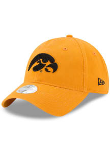New Era Iowa Hawkeyes Yellow Iowa Hawkeyes Yellow W Core Classic 9TWENTY Womens Adjustable Hat