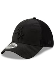 New Era Chicago White Sox Mens Black Camo Front Neo 39THIRTY Flex Hat