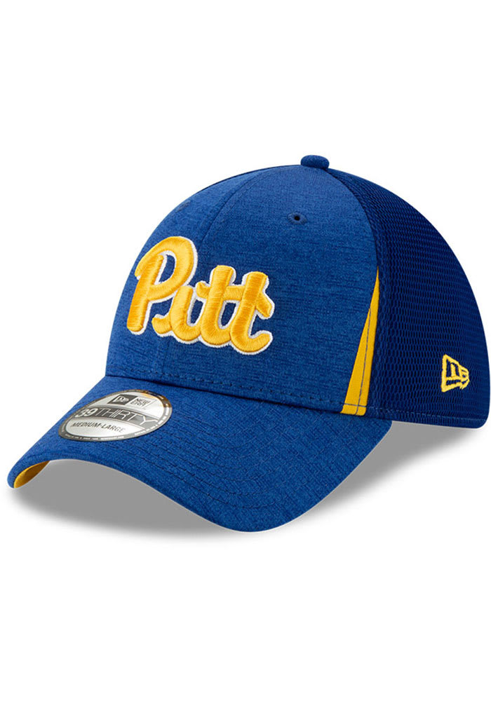 New Era Pitt Panthers Mens Blue Slice Neo 39THIRTY Flex Hat