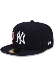 New Era New York Yankees Mens Navy Blue City Cluster 59FIFTY Fitted Hat