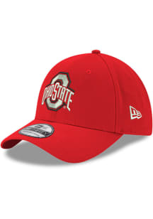 New Era Ohio State Buckeyes Mens Red Team Classic 39THIRTY Flex Hat