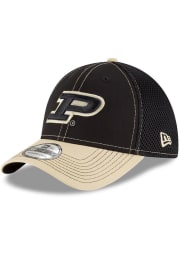 New Era Purdue Boilermakers Mens Black 2T Neo 39THIRTY Flex Hat