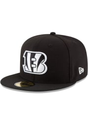 New Era Cincinnati Bengals Mens Black Basic 59FIFTY Fitted Hat