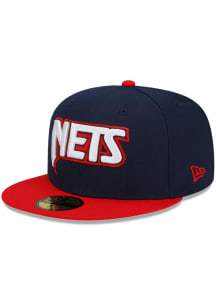 New Era Brooklyn Nets Mens Black NBA21 CITY OFF 5950 BRONET  OTC Fitted Hat
