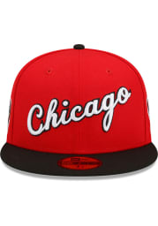 New Era Chicago Bulls Mens Black NBA21 CITY OFF 5950 CHIBUL OTC Fitted Hat