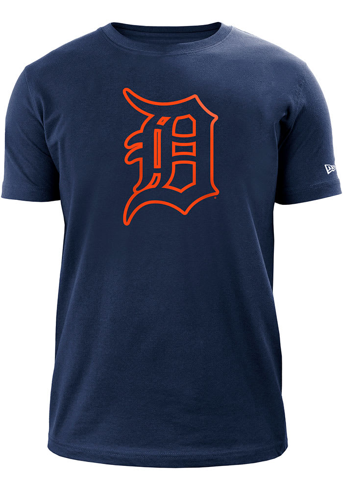 New Era Detroit Tigers Navy Blue 2022 BP Short Sleeve T Shirt
