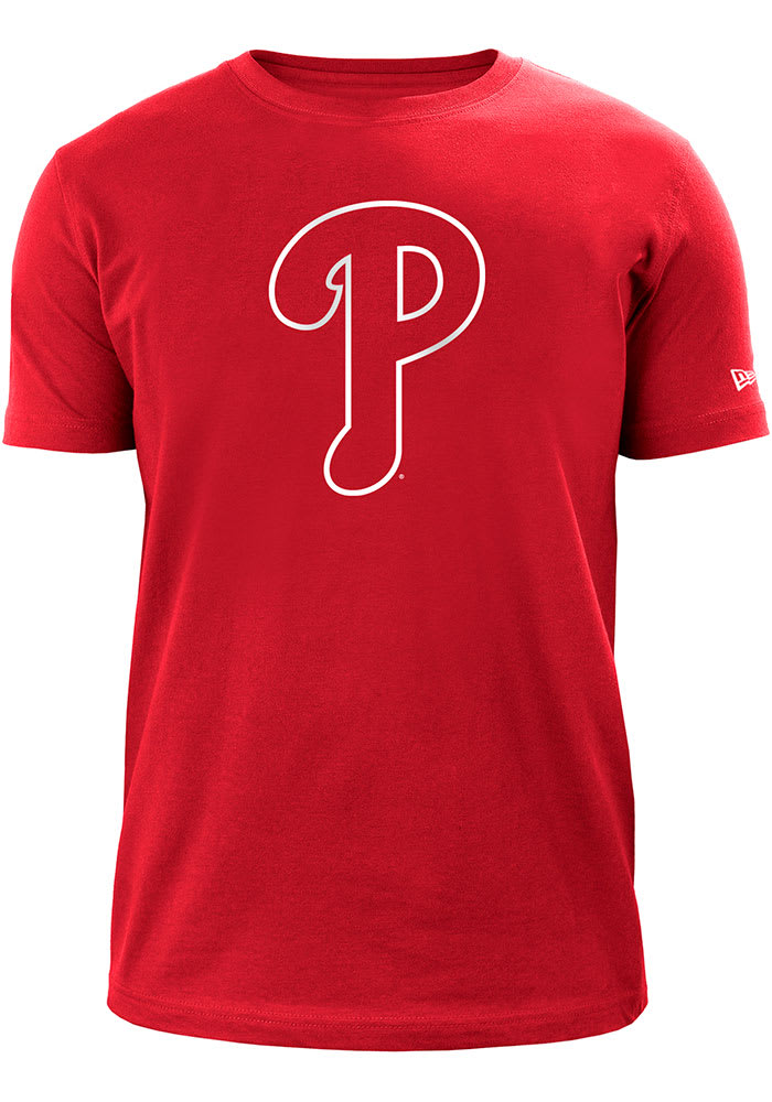 New Era Philadelphia Phillies Red 2022 BP Short Sleeve T Shirt