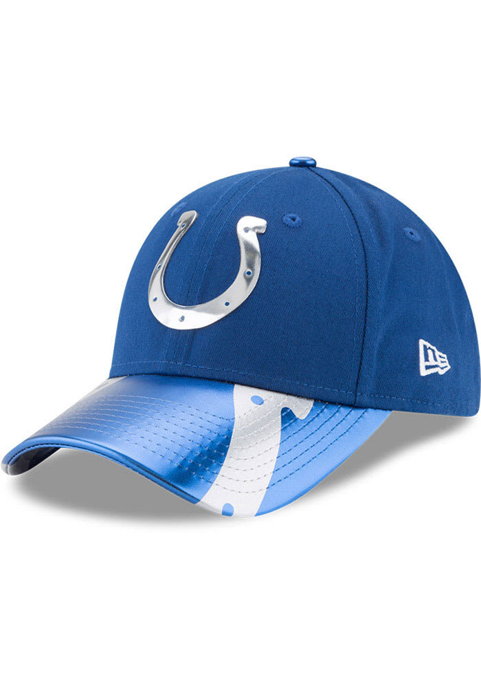 New Era Indianapolis Colts Blue W Sideline 9FORTY Womens Adjustable Hat