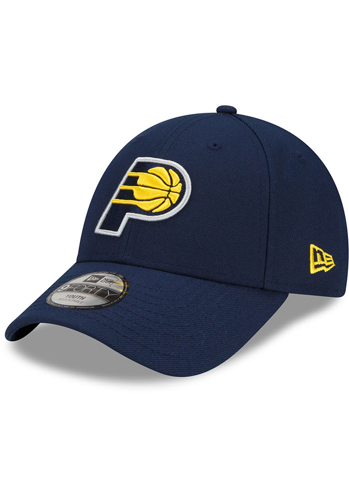 New Era Indiana Pacers Navy Blue 2019 JR The League 9FORTY Youth Adjustable Hat