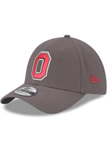 Ohio State Buckeyes New Era GCP Gray 39THIRTY Flex Hat - Grey