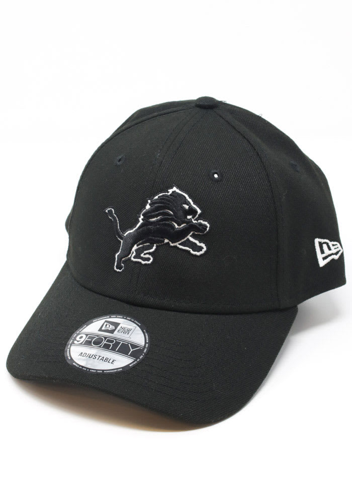 New Era - Detroit Lions 9FORTY Cap - Black