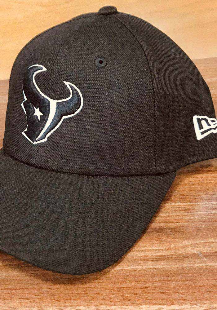 Houston Texans New Era The League Black 9FORTY Adjustable Hat