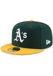 New Era Oakland Athletics Mens Green AC Home 2017 59FIFTY Fitted Hat