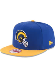 New Era Los Angeles Rams Blue 9FIFTY Mens Snapback Hat