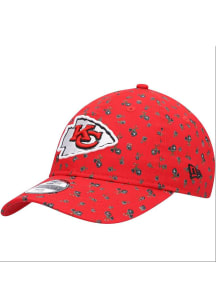 New Era Kansas City Chiefs Red JR Floral 9TWENTY Youth Adjustable Hat