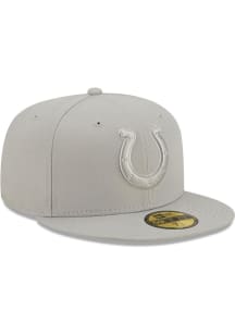 New Era Indianapolis Colts Grey JR Color Pack 59FIFTY Youth Fitted Hat