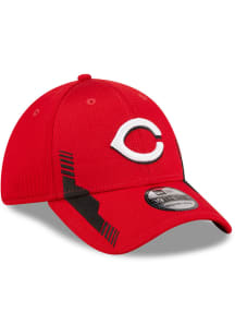 New Era Cincinnati Reds Red JR Team Vize 39THIRTY Youth Flex Hat