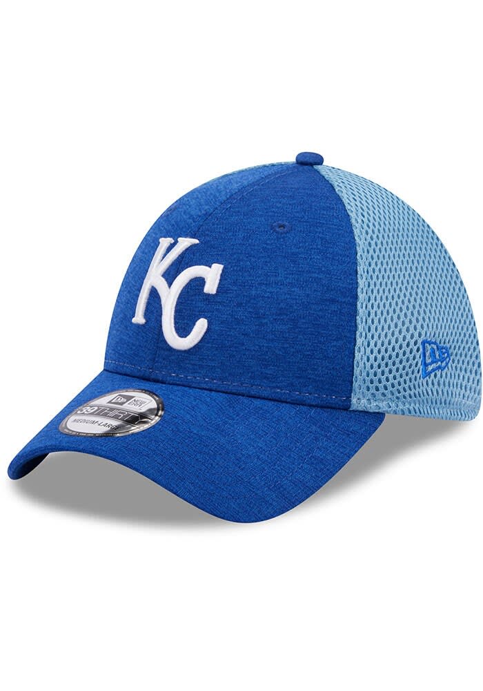 Kansas City Royals Youth 2020 39THIRTY Blue and White Hat by New