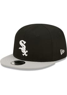 New Era Chicago White Sox Baby My First 9FIFTY Adjustable Hat - Black