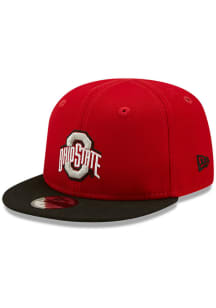 New Era Ohio State Buckeyes Baby My First 9FIFTY Adjustable Hat - Red