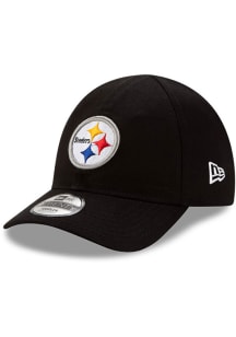 New Era Pittsburgh Steelers Baby My First 9TWENTY Adjustable Hat - Black
