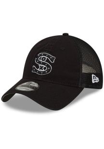 New Era Chicago White Sox 2022 Batting Practice 9TWENTY Adjustable Hat - Black