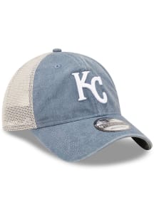 New Era Kansas City Royals Washed 9TWENTY Adjustable Hat - Blue
