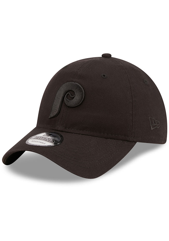 New Era Philadelphia Phillies Retro Core Classic 2.0 9TWENTY Adjustable Hat - Black
