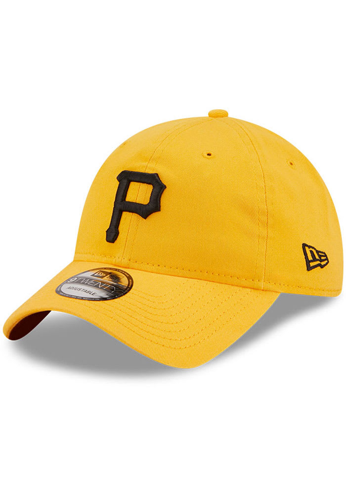New Era Pittsburgh Pirates Alt Core Classic 2.0 9TWENTY Adjustable Hat - Gold