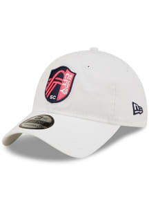 New Era St Louis City SC Core Classic 2.0 9TWENTY Adjustable Hat - White