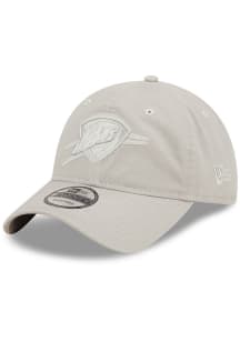 New Era Oklahoma City Thunder Core Classic 2.0 9TWENTY Adjustable Hat - Silver