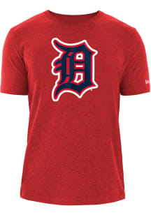 New Era Detroit Tigers Red 4th Of July Bi-Blend Short Sleeve T Shirt