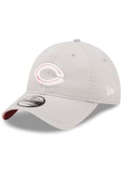 New Era Cincinnati Reds 2022 Mothers Day 9TWENTY Adjustable Hat - Grey