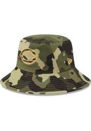 New Era Cincinnati Reds Green 2022 Armed Forces Day Mens Bucket Hat