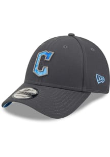 New Era Cleveland Guardians 2022 Fathers Day 9FORTY Adjustable Hat - Charcoal