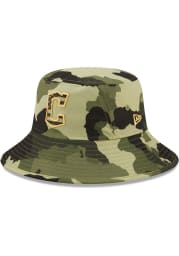 New Era Cleveland Guardians Green 2022 Armed Forces Day Mens Bucket Hat