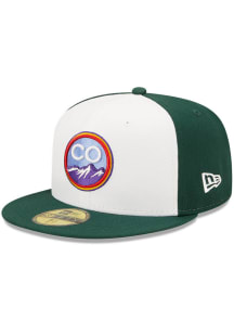 New Era Colorado Rockies Mens Green 2022 City Connect 59FIFTY Fitted Hat