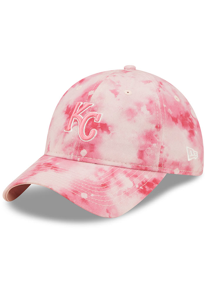New Era Kansas City Royals Pink 2022 Mothers Day W 9TWENTY Womens Adjustable Hat