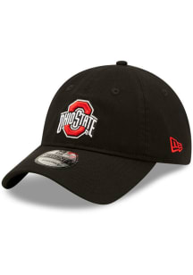 New Era Ohio State Buckeyes Core Classic 2.0 9TWENTY Adjustable Hat - Black