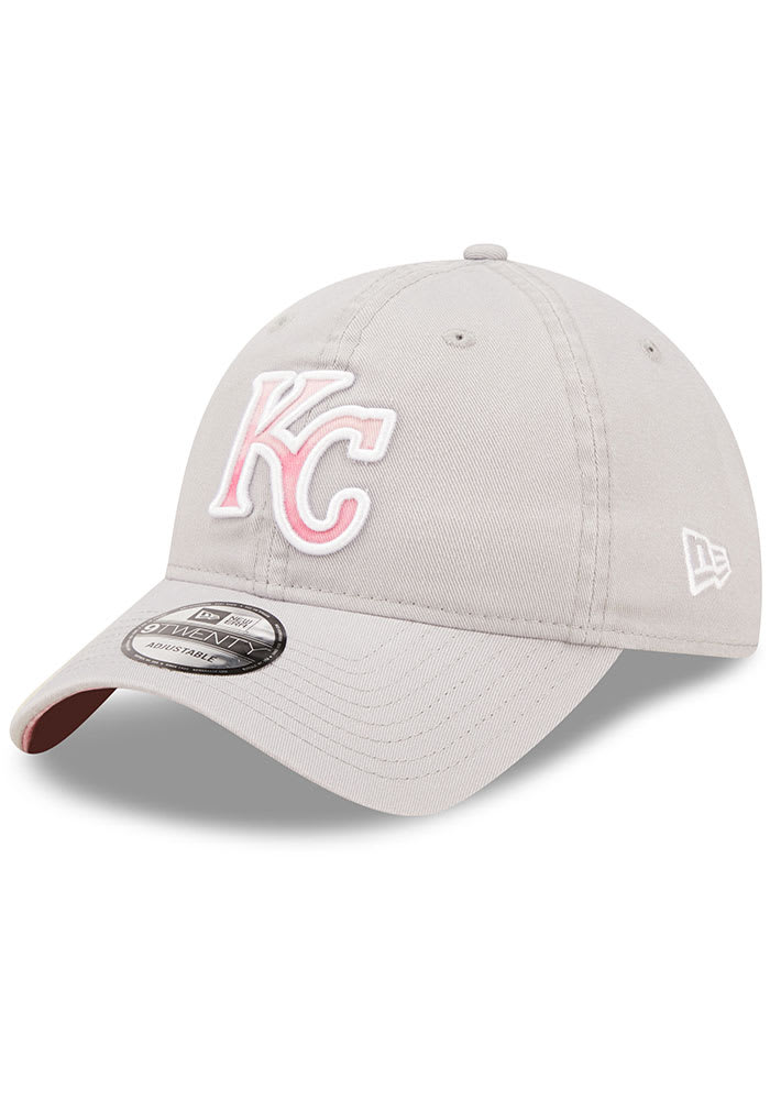 New Era Kansas City Royals 2022 Mothers Day 9TWENTY Adjustable Hat - Grey