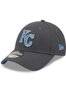 New Era Kansas City Royals 2022 Fathers Day 9FORTY Adjustable Hat - Charcoal